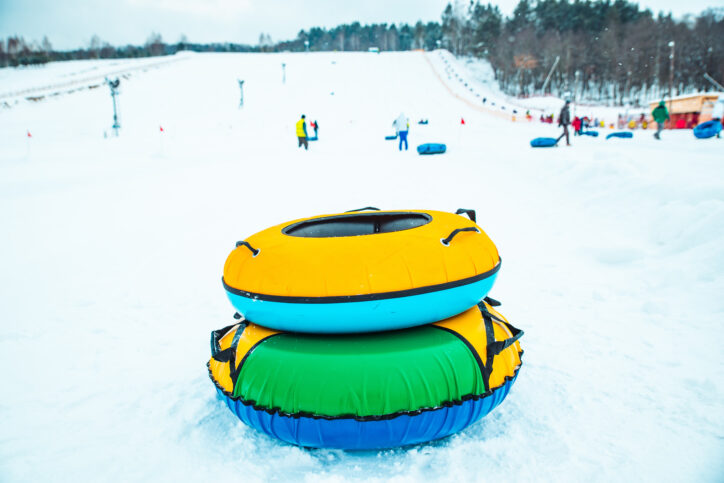 snow tubing